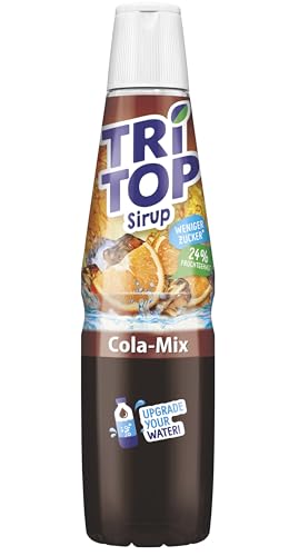 TRi TOP Orange-Cola-Mix | kalorienarmer Sirup für Erfrischungsgetränk, Cocktails oder Süßspeisen | wenig Zucker (1 x 600ml) von TRi TOP