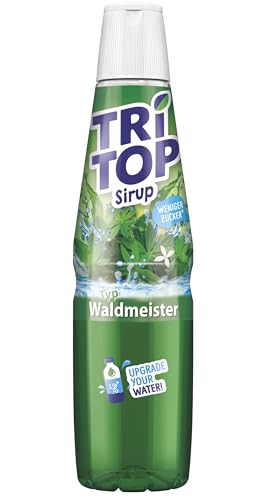 TRi TOP Waldmeister | kalorienarmer Sirup für Erfrischungsgetränk, Cocktails oder Süßspeisen | wenig Zucker (1 x 600ml) von TRI TOP