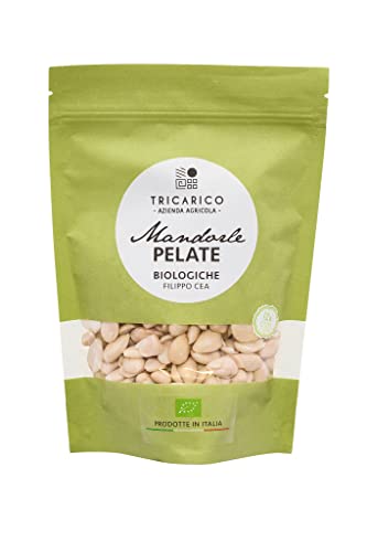 Mandorle pelate BIO di Toritto - Nuovo raccolto 2022-500 g - Puglia - varietà 100% Filippo Cea - Az. Agr. Tricarico Mandorle pelate BIO di Toritto - Nuovo raccolto 2022-500 g - Puglia - varietà 100% Filippo Cea - Az. Agr. Tricarico von TRICARICO AZIENDA AGRICOLA