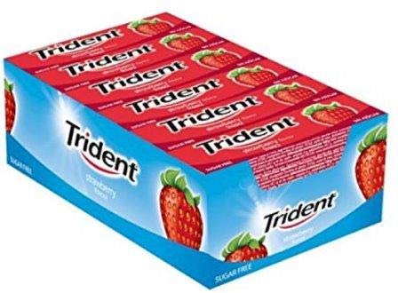 TRIDENT ERDBEERE LAMINAS (14 X 12 gr) von Trident