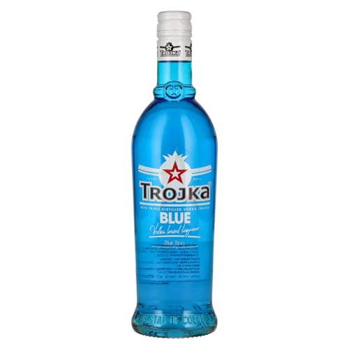 Trojka BLUE Premium Spirit Drink 20,00% 0,70 Liter von TROJKA