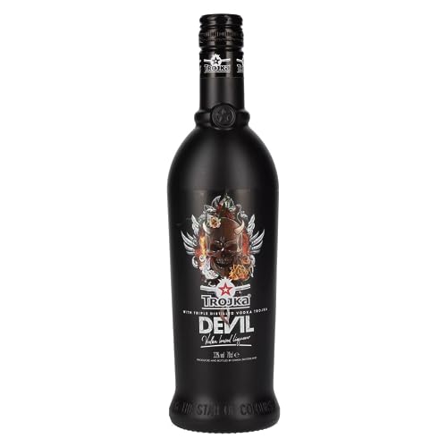 Trojka DEVIL Premium Spirit Drink 33,00% 0,70 Liter von TROJKA
