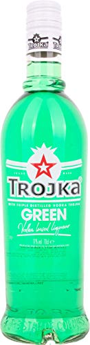 Trojka GREEN Vodka Liqueur 17% Vol. 0,7 l von TROJKA