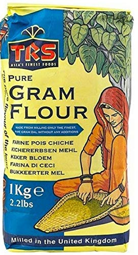 1 kg TRS Gramm Mehl Besan Kichererbsenmehl für Pakoras Zwiebeln Bhajis 1 kg TRS Gramm Mehl Besan Kichererbsenmehl für Pakoras Zwiebeln Bhajis von TRS