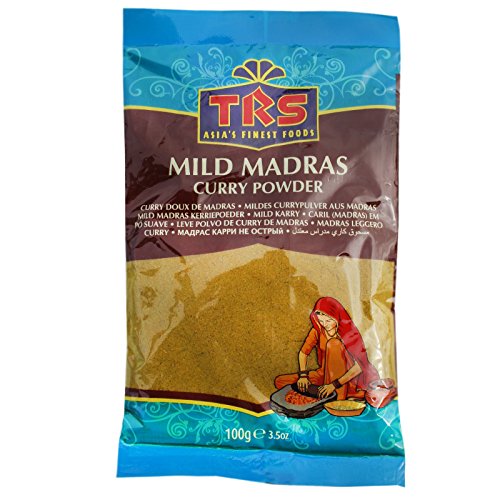 20x100g TRS Mildes Currypulver Madras von TRS