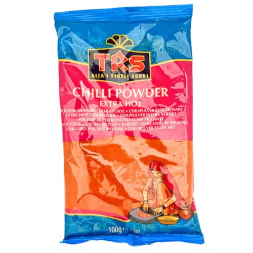 [ 3x 100g ] TRS Chili Pulver EXTRA SCHARF/Chilli Powder Extra Hot von TRS