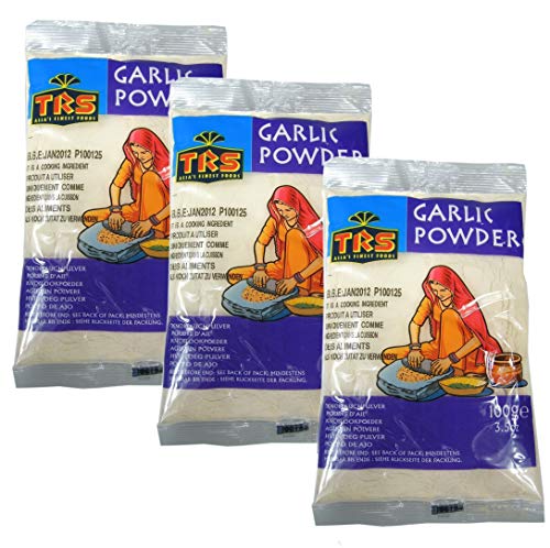 [ 3x 100g ] TRS Knoblauchpulver / Knoblauch gemahlen GARLIC POWDER von TRS