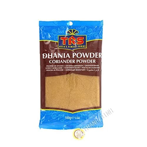 Koriander Dhania pulver TRS Indien 100g - Packung mit 3 Stück von TRS