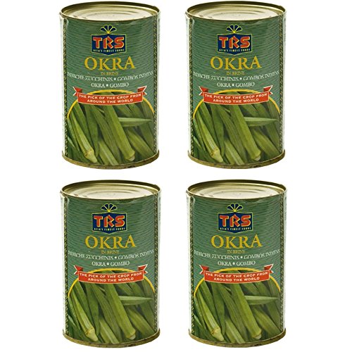 4x Okra Schoten TRS a 400g Dose indische Zucchinis okraschoten von bick.shop