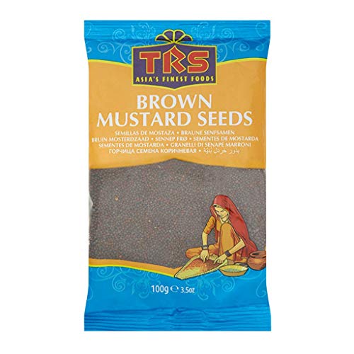 TRS Brown Mustard Seeds 100g Senfkörner Samen von TRS