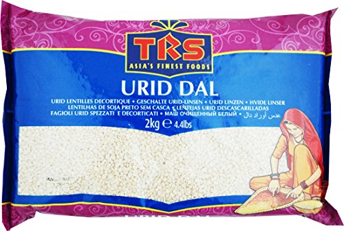 TRS Geschalte Urid Linsen 2kg (Maash Dal) - 2kg von TRS