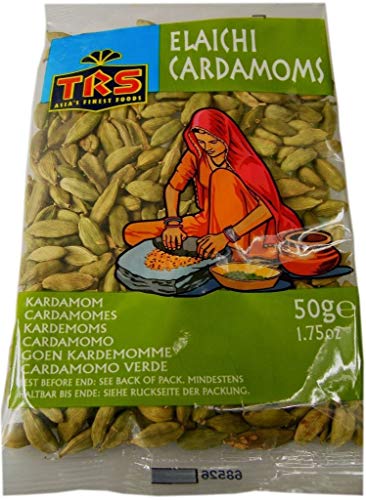 TRS Kardamom (Grün) - Green Cardamom - Hari Elaichi - 50 G von TRS