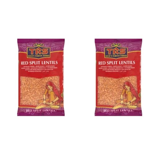 TRS - Rote Linsen - (1 X 2 KG) (Packung mit 2) von TRS