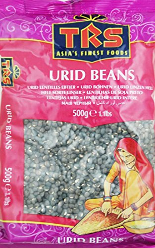 TRS Urid Beans Urid Linsen ganz schwarz 500g von TRS