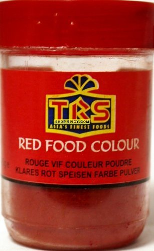 TRS Rote Lebensmittelfarbe, 25 g. von TRS