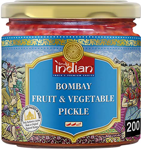 Truly Indian Mixed Pickle, Bombay, 6er Pack (6 x 200 g) von Truly Indian
