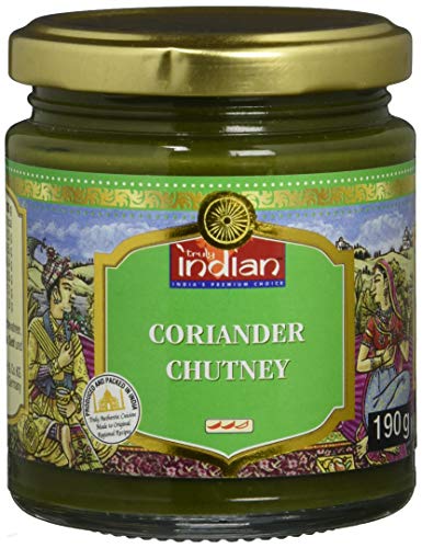 Truly Indian Koriander Chutney, 6er Pack (6 x 190 g) von Truly Indian