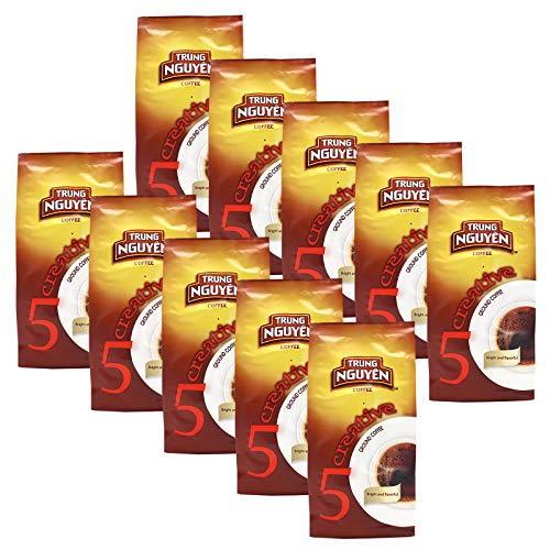 10x250g Trung Nguyen Creative 5 Vietnam Culi Arabica gemahlener Kaffee 10x250g Trung Nguyen Creative 5 Vietnam Culi Arabica gemahlener Kaffee von Trung Nguyen