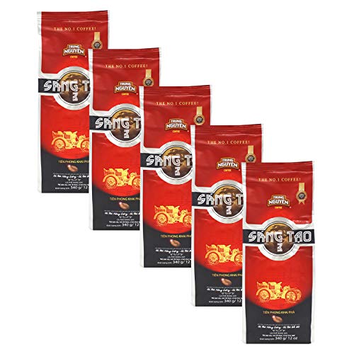 5x340g Trung Nguyen Sang Tao 3 Vietnam Kaffee gemahlen (Arabica) von Trung Nguyen