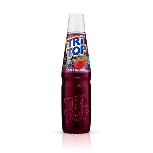 TRi TOP Getränkesirup Beeren-Mix 1 x 600ml | Sirup für Wassersprudler | 1 Flasche ergibt ca. 5 Liter Erfrischungsgetränk von TRi TOP