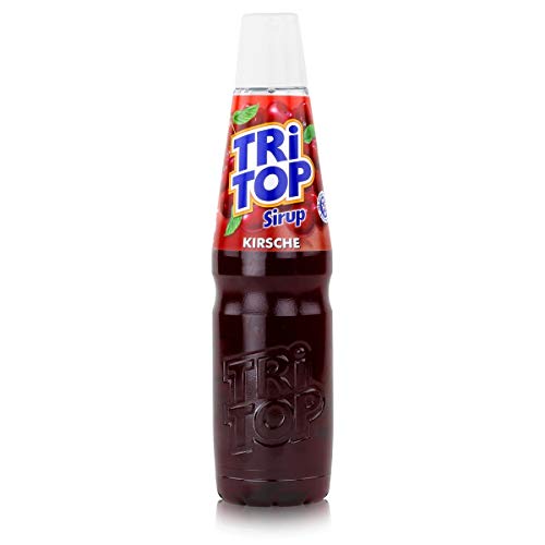 TRi TOP Getränkesirup Kirsche 1 x 600ml | Sirup für Wassersprudler | 1 Flasche ergibt ca. 5 Liter Erfrischungsgetränk von TRi TOP
