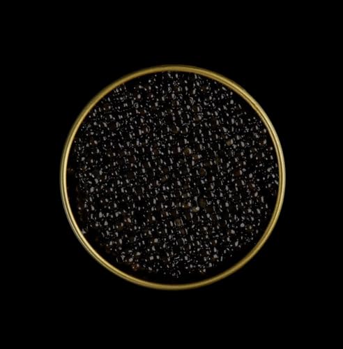 Schwarzer Störkaviar | Sibirischer Stör | Acipenser baerii | Fischkaviar | Malossol-Kaviar | Schwarzer Kaviar | Marke - TSARINE Caviar | Kostenlose Express-Kühllieferung (500g) von TSARINE Caviar