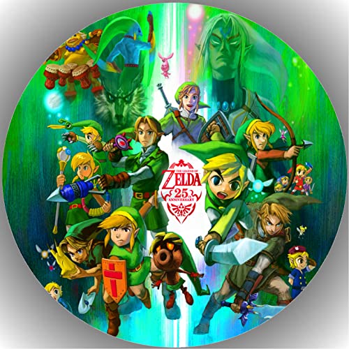 Premium Esspapier Oblate Tortenbild, Essbares Foto für Torten, Tortenaufleger Ø 20cm Die Legende von Zelda T10 Premium Esspapier Oblate Tortenbild, Essbares Foto für Torten, Tortenaufleger Ø 20cm Die Legende von Zelda T10 von Shanrya