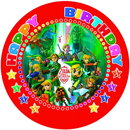 Premium Esspapier Oblate Tortenbild, Essbares Foto für Torten, Tortenaufleger Ø 20cm Die Legende von Zelda T31 Premium Esspapier Oblate Tortenbild, Essbares Foto für Torten, Tortenaufleger Ø 20cm Die Legende von Zelda T31 von Shanrya