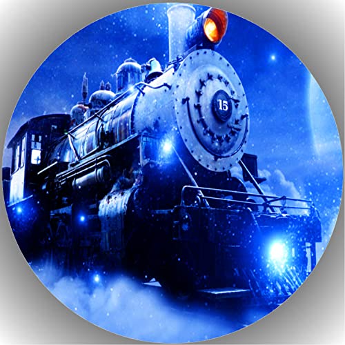 Premium Esspapier Oblate Tortenbild, Essbares Foto für Torten, Tortenaufleger Ø 20cm Eisenbahn T5 von Shanrya