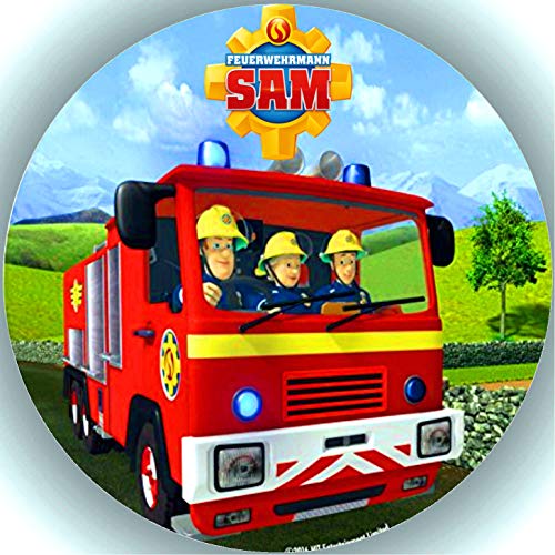 Premium Esspapier Oblate Tortenbild, Essbares Foto für Torten, Tortenaufleger Ø 20cm Feuerwehrmann Sam Nr. 15 Premium Esspapier Oblate Tortenbild, Essbares Foto für Torten, Tortenaufleger Ø 20cm Feuerwehrmann Sam Nr. 15 von Shanrya