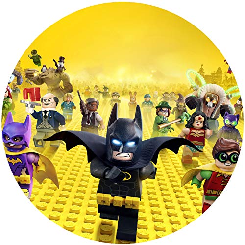 TTS-24 Premium Esspapier Oblate Tortenbild, Essbares Foto für Torten, Tortenaufleger Ø 20cm kompatibel mit Lego Batman T1 TTS-24 Premium Esspapier Oblate Tortenbild, Essbares Foto für Torten, Tortenaufleger Ø 20cm kompatibel mit Lego Batman T1 von Shanrya