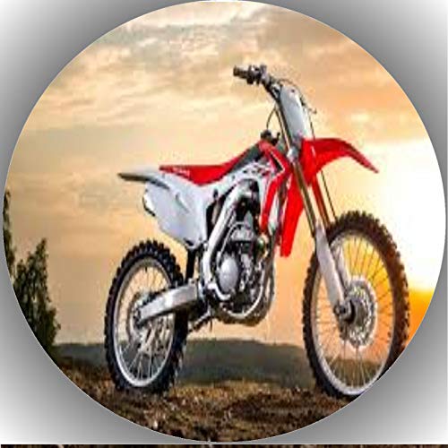 Premium Esspapier Tortenaufleger Geburtstag Motorrad P22 von Shanrya