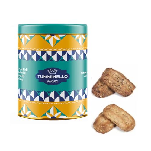 Tumminello | Weiche Süßigkeiten Modica g.g.A.-Schokolade | Weiche Mandel-Cantucci | Alfeo Metalldose mit weichen sizilianischen Süßigkeiten Tumminello | Weiche Süßigkeiten Modica g.g.A.-Schokolade | Weiche Mandel-Cantucci | Alfeo Metalldose mit weichen sizilianischen Süßigkeiten von TUMMINELLO