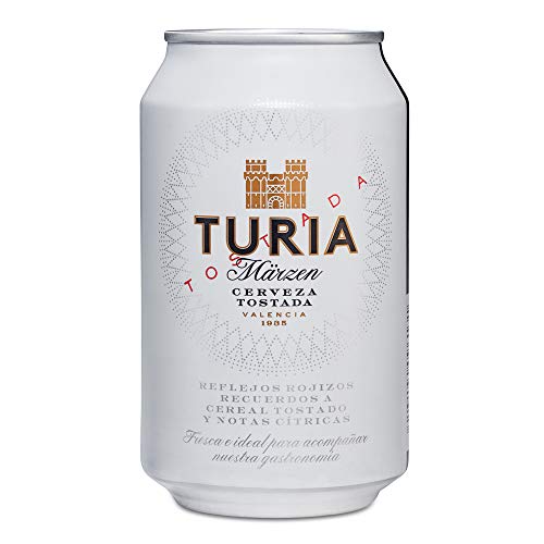 TURIA Brown ale from Valencia Bier (PACK 36x33cl) | VERKAUFT VON AMZ_store | Beer, Sor, Ol, Cerveza, Piwo, Olut, Biere, пиво, bier geschenke, biere der welt, san miguel bier, bier set von TURIA