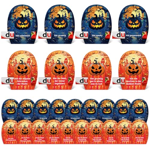 TUZELIYA Originelles Halloween Süßigkeiten Deko auf Deutsch - 38 Duplo Halloween-Schokolade - Geschenk - OHNE Duplo von TUZELIYA