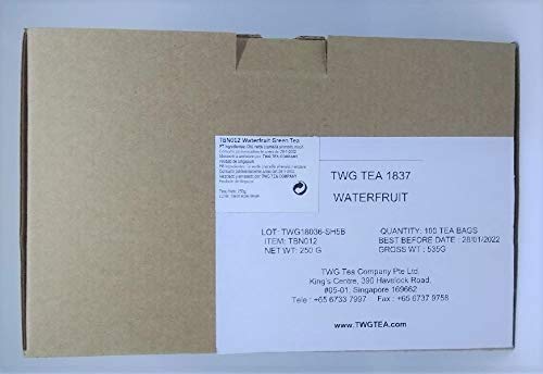TWG Singapore - The Finest Teas of the World - Waterfruit - Hauptteil 100 Seide Teebeutel von TWG Tea