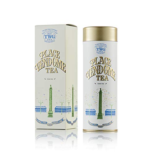 TWG Tea | Place Vendome Tea, Blatt-Grüntee in Haute-Couture-Geschenkteedose, 100 g von TWG