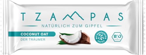 TZAMPAS Energieriegel Coconut Oat - Der Träumer. Natürlich zum Gipfel. 1 x 40 gr von TZAMPAS