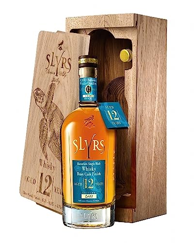 Slyrs 12 years Whisky | Limited Edition 2011 | 43% Vol. 0,7 + Miniatur 0,05l inkl. exklusiver Holzkiste von Tabakland ...ALLES WAS ANMACHT!