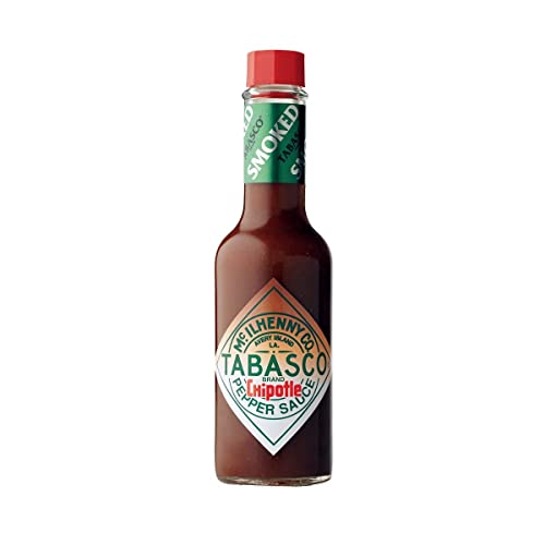 TABASCO Chipotle Pepper Sauce, 150ml, 0,15 l, Chipotle Chili Sauce, 100% natürlich, Glasflasche von TABASCO