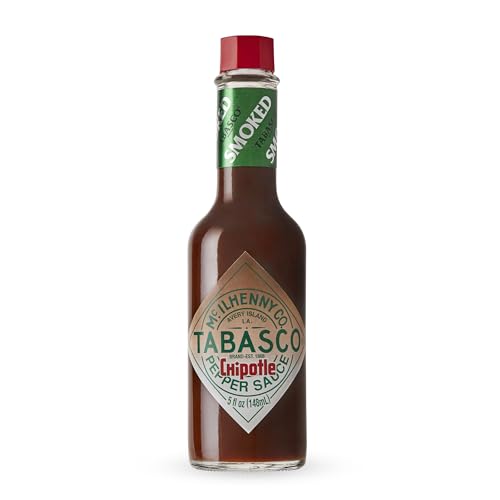 TABASCO Chipotle Pepper Sauce, 150ml, 0,15 l, Chipotle Chili Sauce, 100% natürlich, Glasflasche von TABASCO