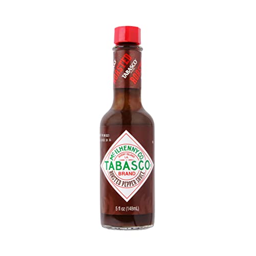 TABASCO® Roasted Pepper sauce 150ml über offenem Feuer geröstet, and gemischt mit frischem Knoblauch, Zwiebeln, Basilikum und Balsamico-Essig um ein einzigartiges Soßenerlebnis zu schaffen. von TABASCO