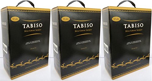 3 x TABISO CABERNET SAUVIGNON SHIRAZ Bag in Box 3 LITER 15% Incl. Goodie von Flensburger Handel 3 x TABISO CABERNET SAUVIGNON SHIRAZ Bag in Box 3 LITER 15% Incl. Goodie von Flensburger Handel von Tabiso