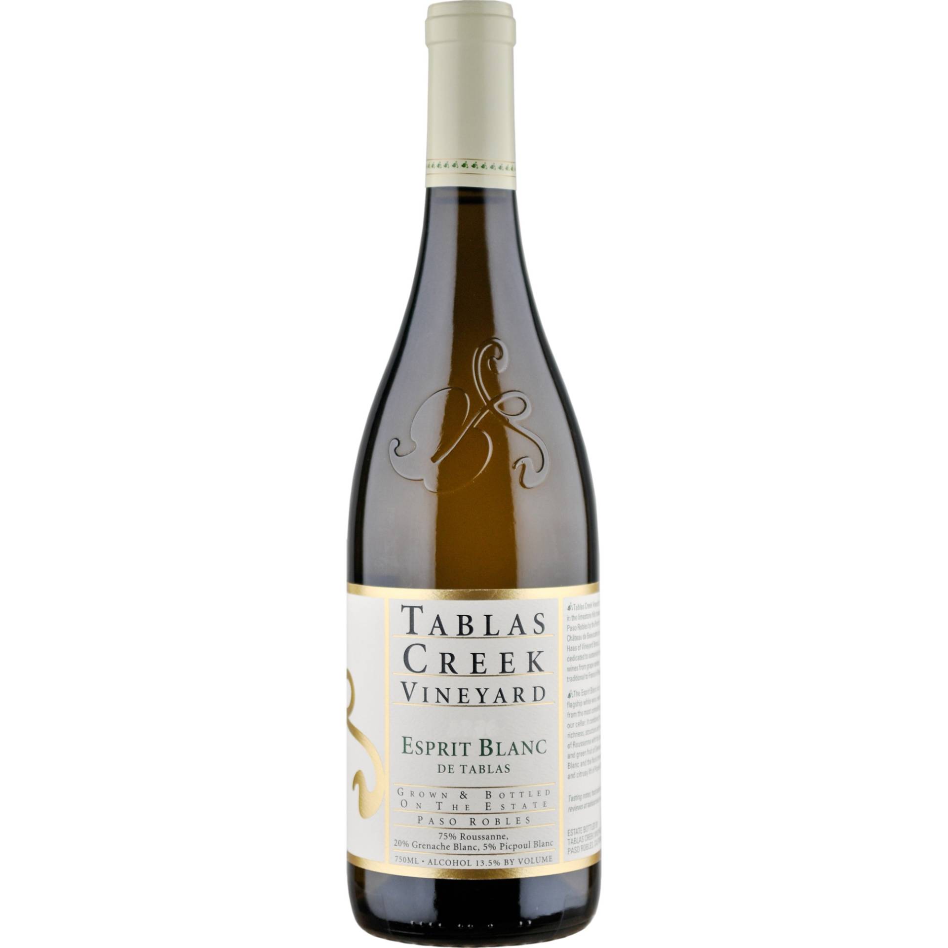 Tablas Creek Vineyard Esprit de Tablas White, Kalifornien, Kalifornien, 2014, Weißwein von Tablas Creek Vineyard, 9339 Adelaida Road, Paso Robles, CA 93446
