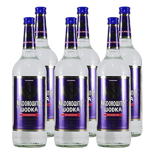 Nasdorowitch Wodka (6 x 1,0L) von Tabu-Spirituosen GmbH