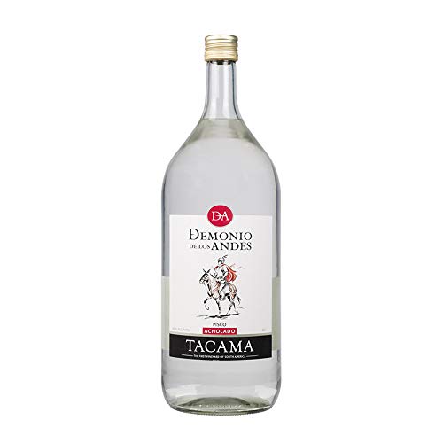 Spirituose aus Trauben, Pisco Acholado Demonio de Los Andes TACAMA, 40% vol, Flasche 2 Liter von Tacama