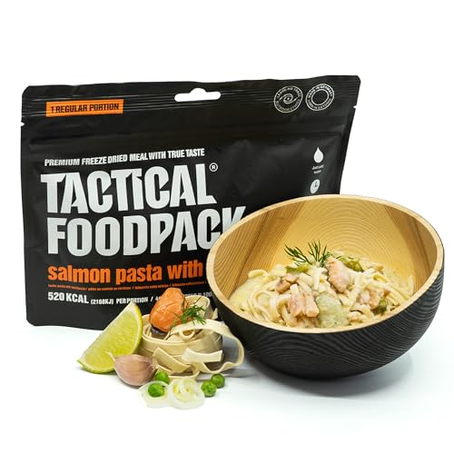 Lachspasta mit Weißwein - Freeze Dried Meals I Ready to Eat I MRE I Survival I Outdoor Food I Trekking Food I Expedition I Office Lachspasta mit Weißwein - Freeze Dried Meals I Ready to Eat I MRE I Survival I Outdoor Food I Trekking Food I Expedition I Office von Tactical Foodpack