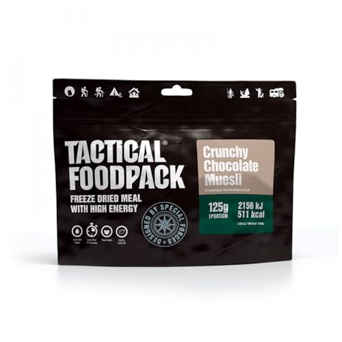 Petit-Déjeuner Lyophilisé : Muesli Croquant au Chocolat von Tactical Foodpack