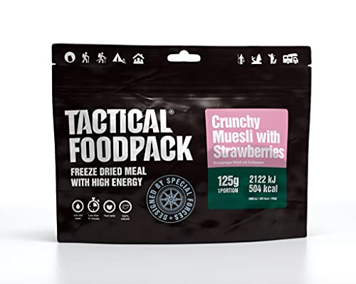 Petit-Déjeuner Lyophilisé : Muesli Croquant aux Fraises von Tactical Foodpack