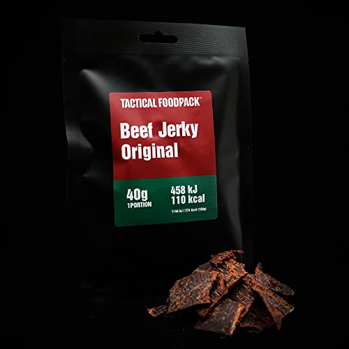 Tactical FoodPack Beef Jerky Original - 40g - min 3 jaar houdbaar Tactical FoodPack Beef Jerky Original - 40g - min 3 jaar houdbaar von Tactical Foodpack
